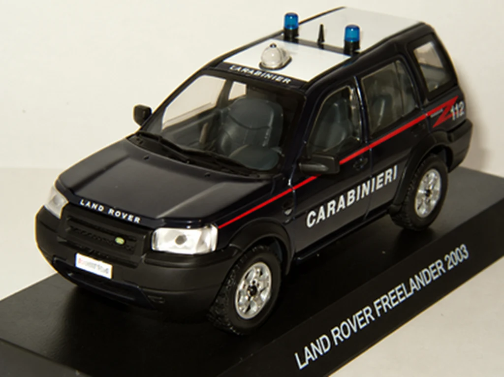 2003 Land Rover Freelander Carabinieri diecast model