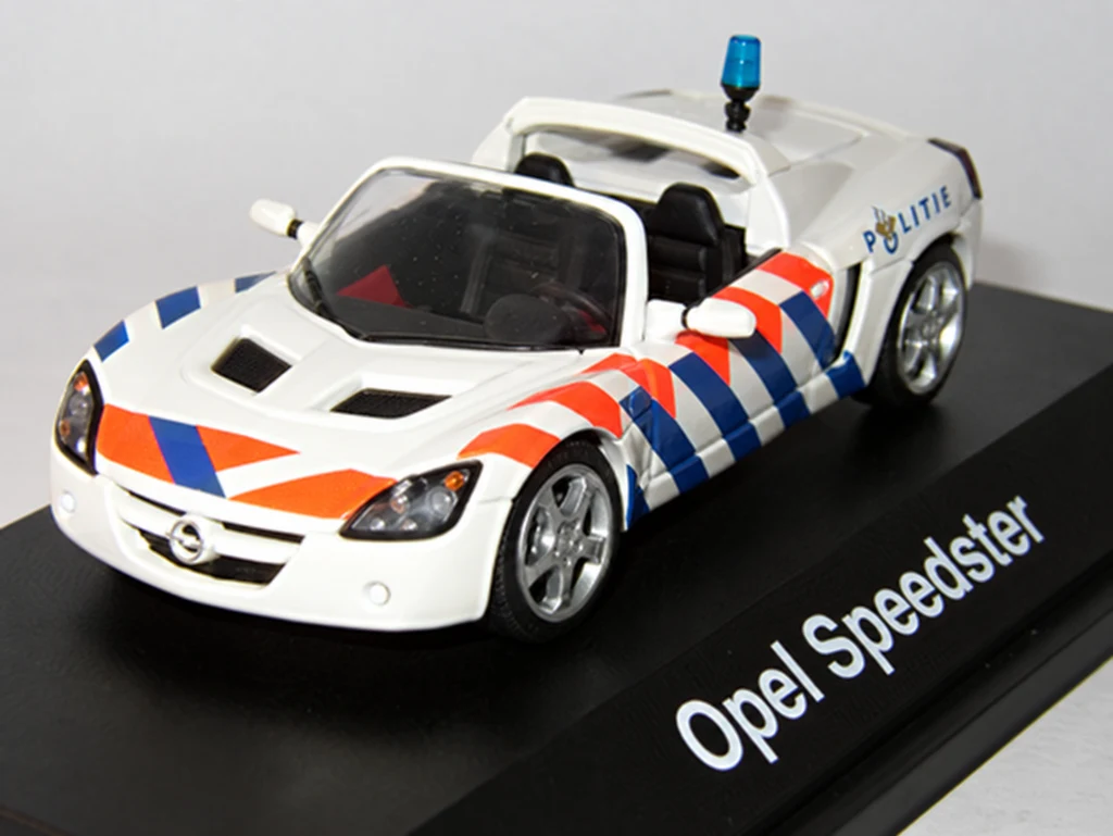 Opel Speedster POLITIE diecast model