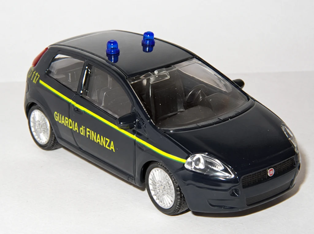 Fiat Grande Punto Guardia di Finanza diecast model