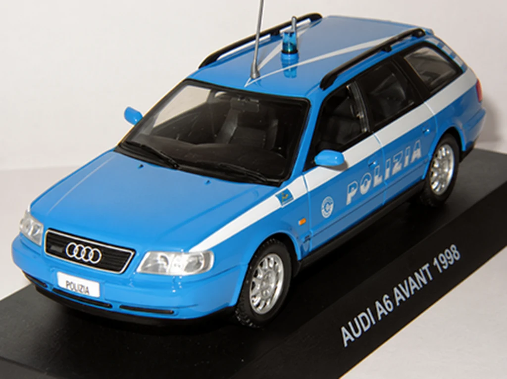 1996 Audi A6 Avant POLIZIA diecast model