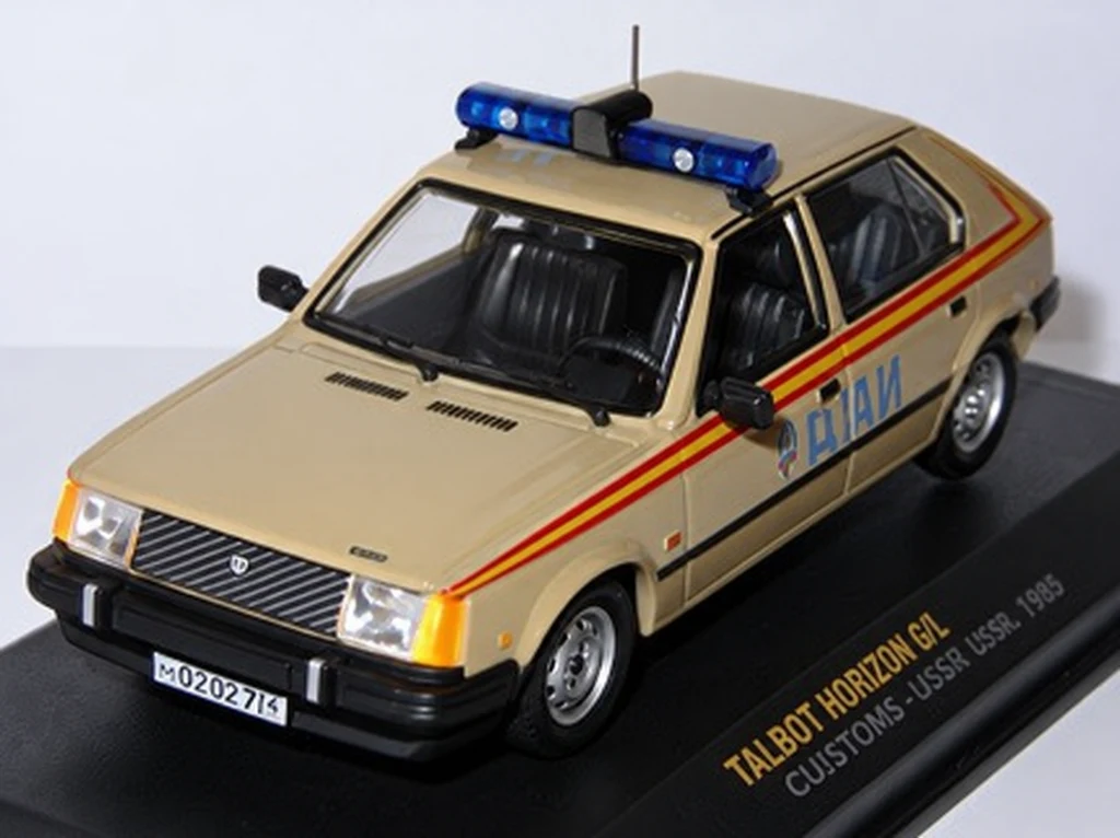 Talbot Horizon Policía Nacional diecast model