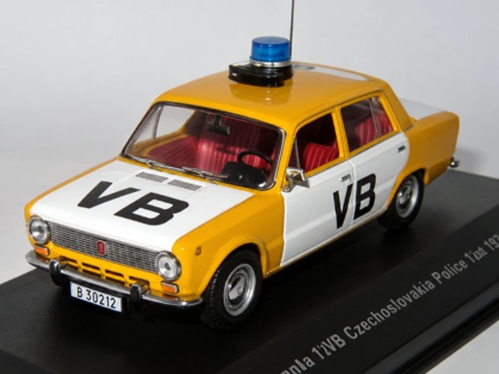 1978 Lada 1200 VB Police diecast model