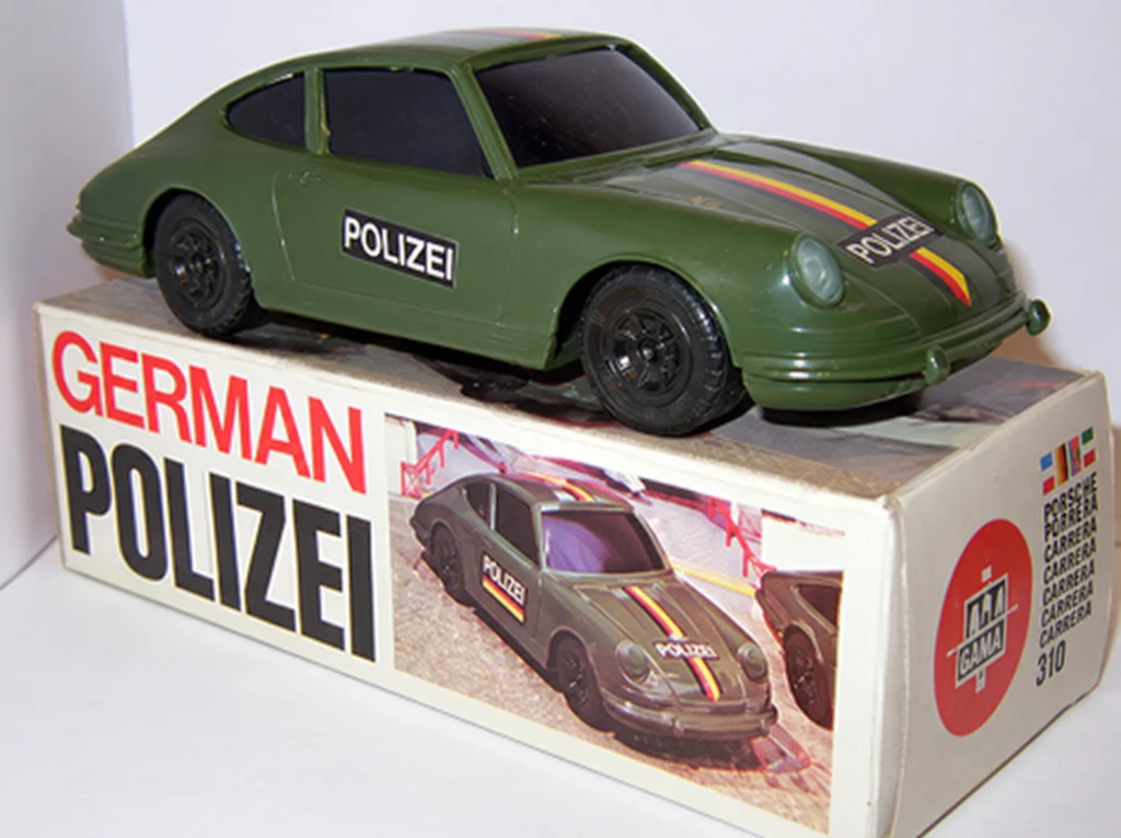Porsche 911 POLIZEI diecast model