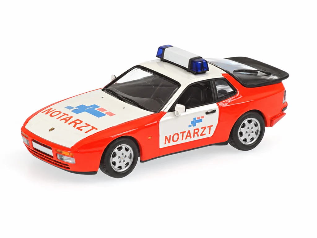 1989 Porsche 944 S2 NOTARZT diecast model